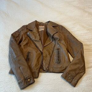 BB Dakota Brown Leather Jacket